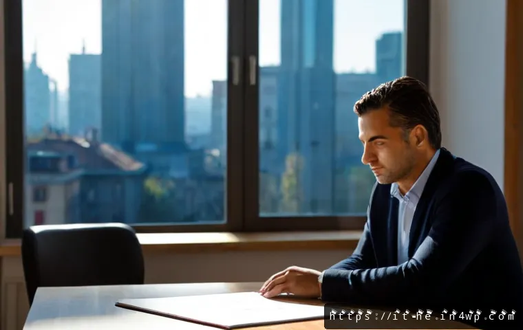 Home 10 불확실성 수용 사고법의 중요성 - Photorealistic Italian professional in a bright Milan apartment workspace, calmly reviewing several ...